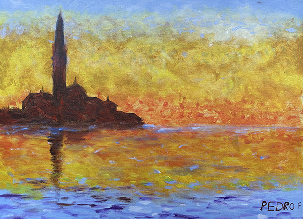 Releitura de Monet - 30 x 40 - AST -2021